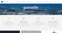 Desktop Screenshot of guamreeflife.com